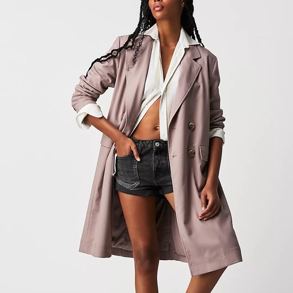 Free People Jackets & Blazers - Free People Freddie Longline Blazer